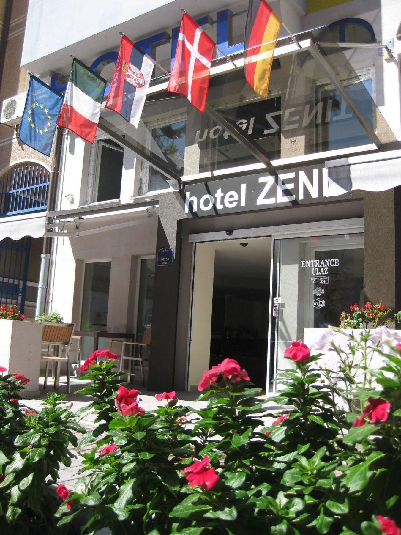 Garni Hotel Zenit Novi Sad Exterior foto